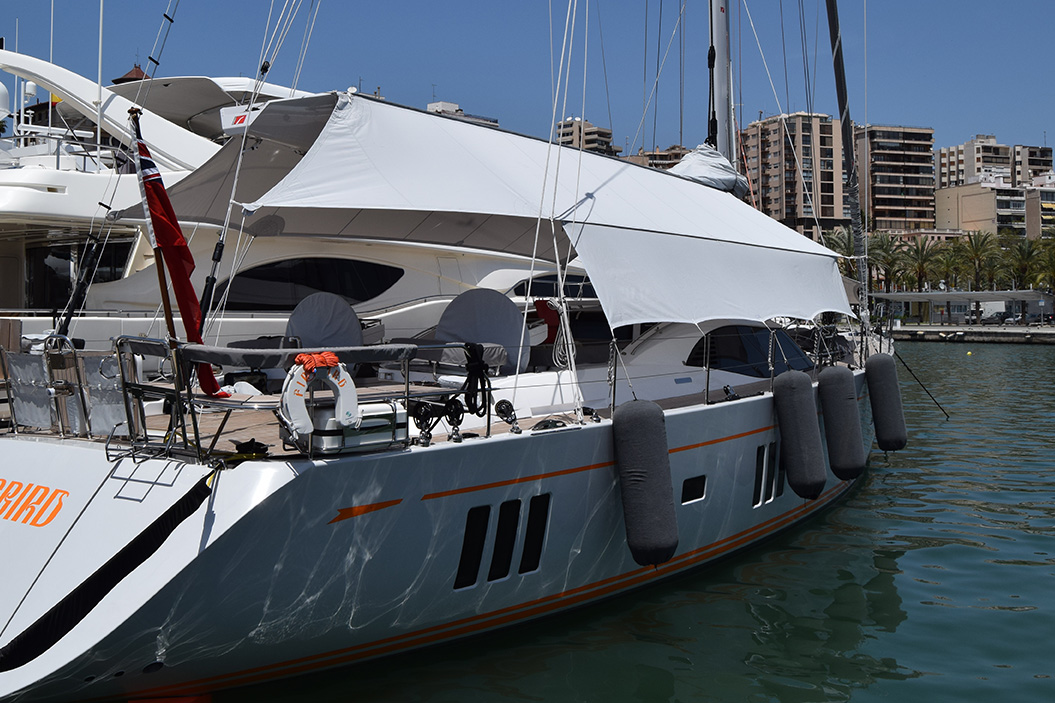 Large racing/cruising yacht